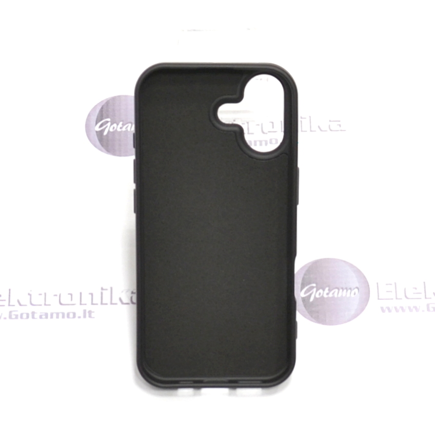 B-Soft dėklas nugarėlė Apple iPhone 17, juodas 3 B soft deklas Apple iPhone 17 juodas 3