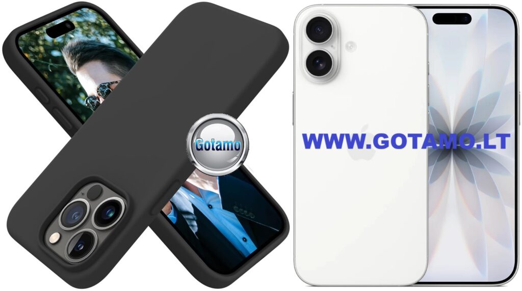 B soft deklas Apple iPhone 17 juodas