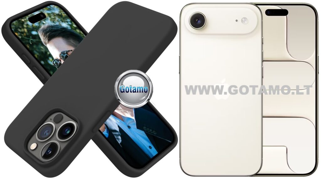 B soft deklas Apple iPhone air juodas
