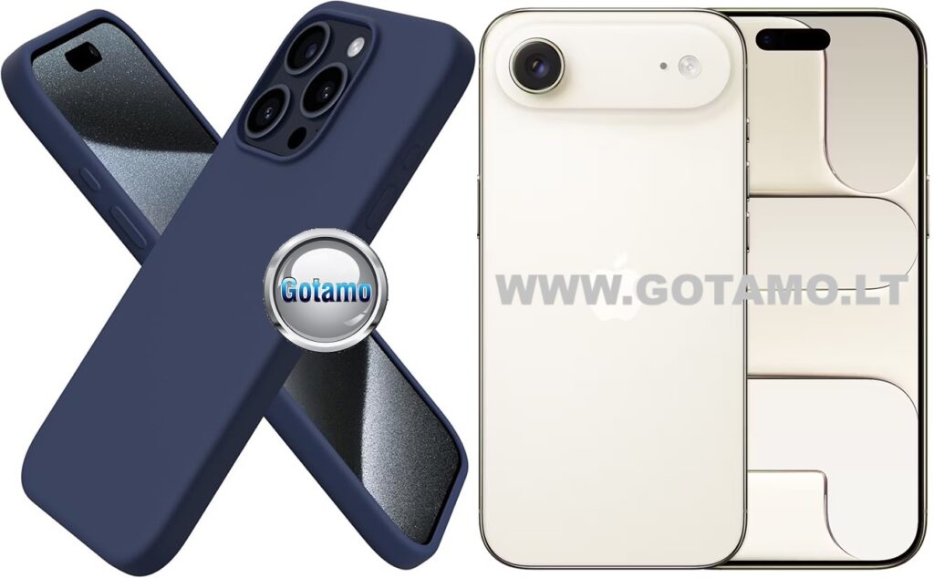 B soft deklas Apple iPhone air tamsiai melynas
