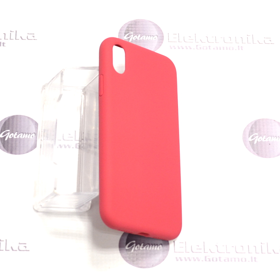 B-Soft dėklas nugarėlė Apple iPhone XR mobiliajam telefonui bordo spalvos 5 B soft deklas Apple iPhone xr mobiliajam bordo 5