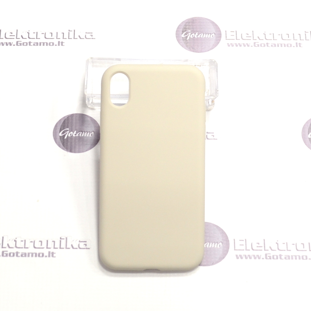 B-Soft dėklas nugarėlė Apple iPhone XR mobiliajam telefonui pilkos spalvos 2 B soft deklas Apple iPhone xr mobiliajam pilkos 2