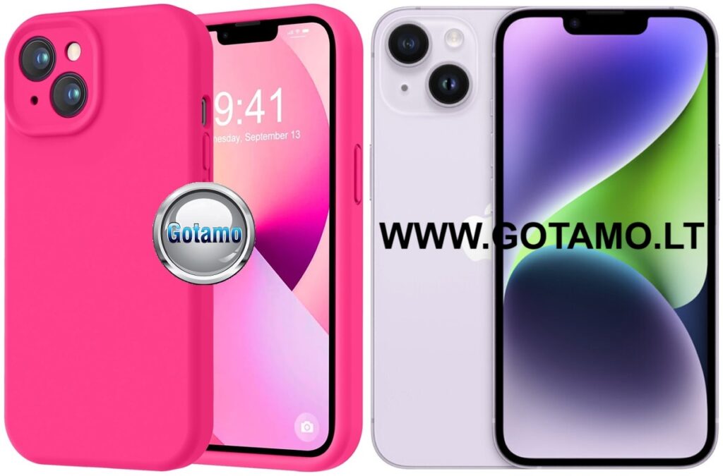 B soft plus deklas Apple iPhone 14 plus ryskiai rozines