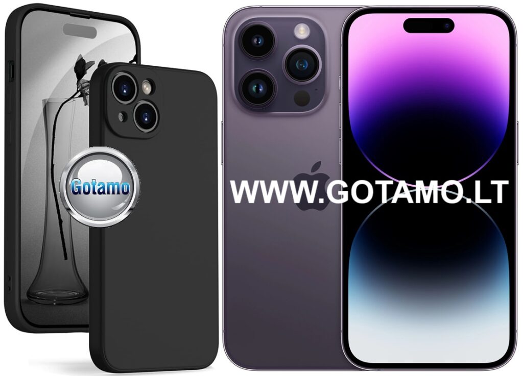 B soft plus deklas Apple iPhone 14 pro max juodos