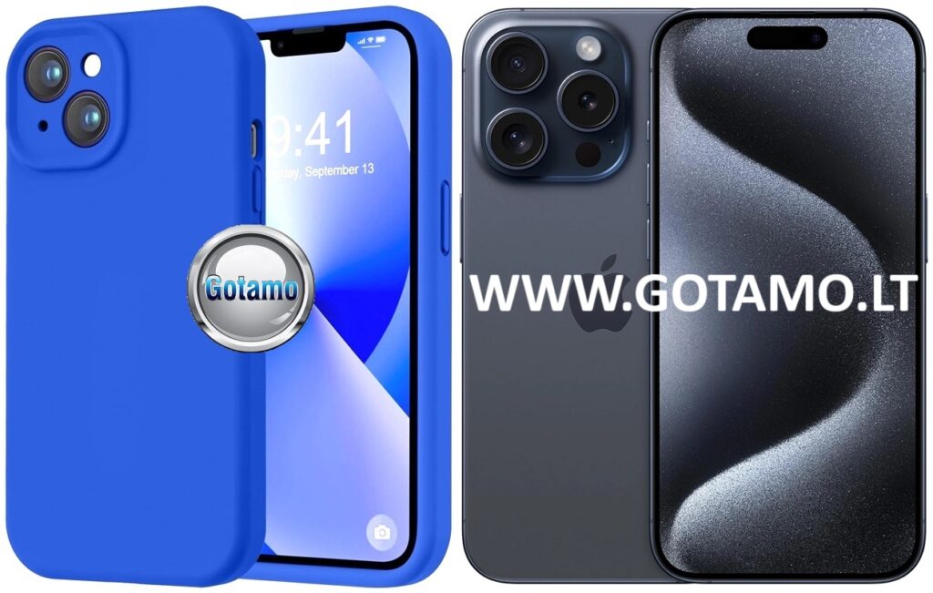 B soft plus deklas Apple iPhone 15 pro melynos