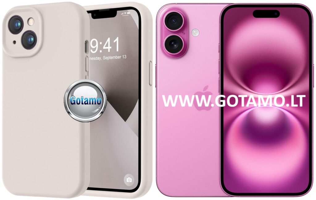 B soft plus deklas Apple iPhone 16 pilkos