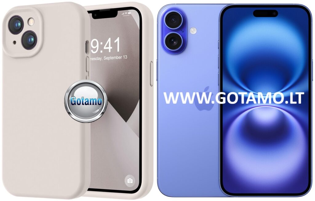 B soft plus deklas Apple iPhone 16 plus pilkos