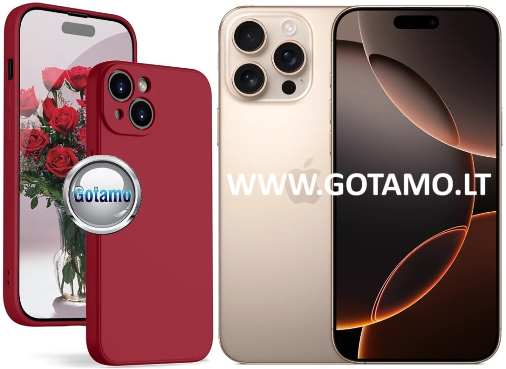 B soft plus deklas Apple iPhone 16 pro max bordo