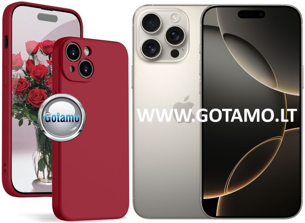 B soft plus deklas Apple iPhone 16 pro bordo