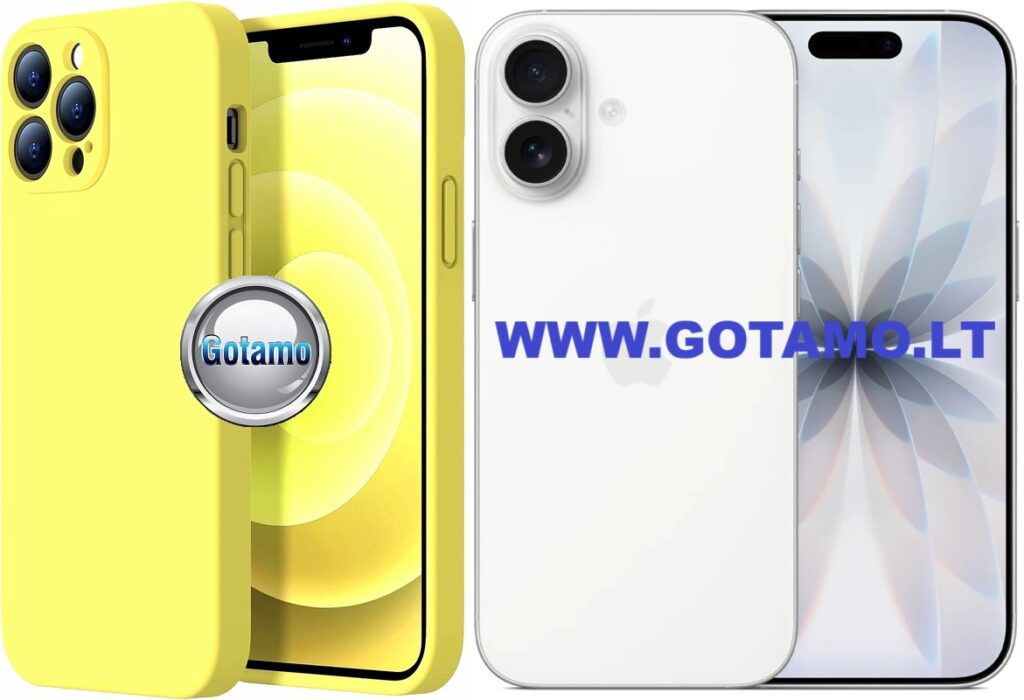 B soft plus deklas Apple iPhone 17 citruso geltonas