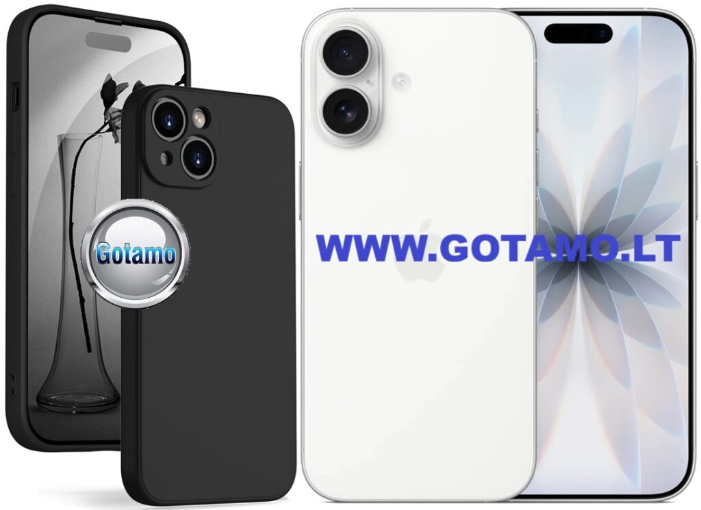 B soft plus deklas Apple iPhone 17 juodas