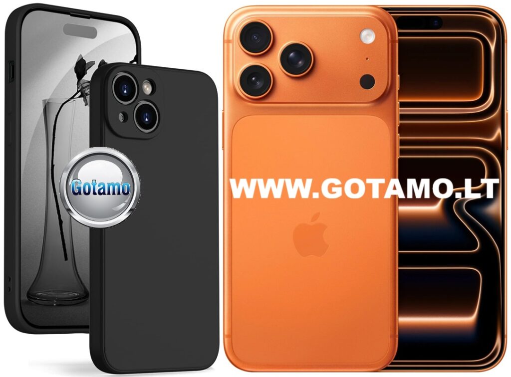 B soft plus deklas Apple iPhone 17 pro max juodas