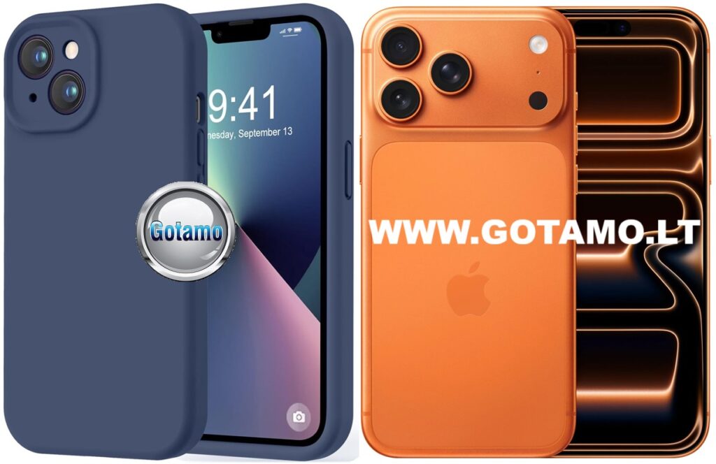 B soft plus deklas Apple iPhone 17 pro max tamsiai melynas