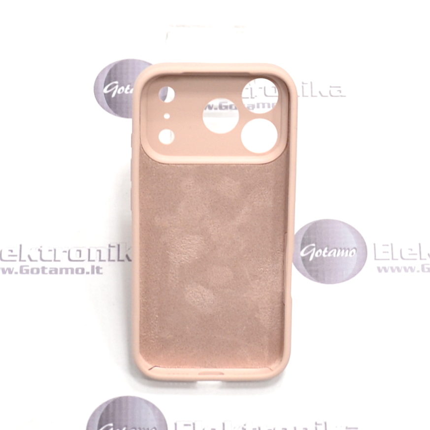 B-Soft Plus dėklas nugarėlė Apple iPhone 17 Pro, šviesiai oranžinis 3 B soft plus deklas Apple iPhone 17 pro sviesiai oranzinis 3