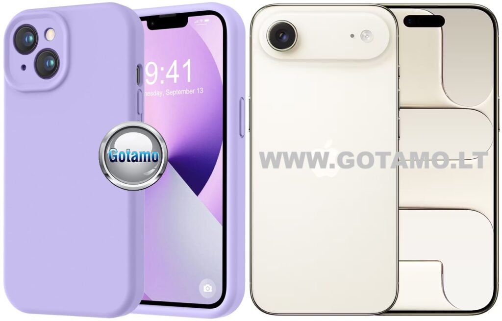 B soft plus deklas Apple iPhone air sviesiai violetinis