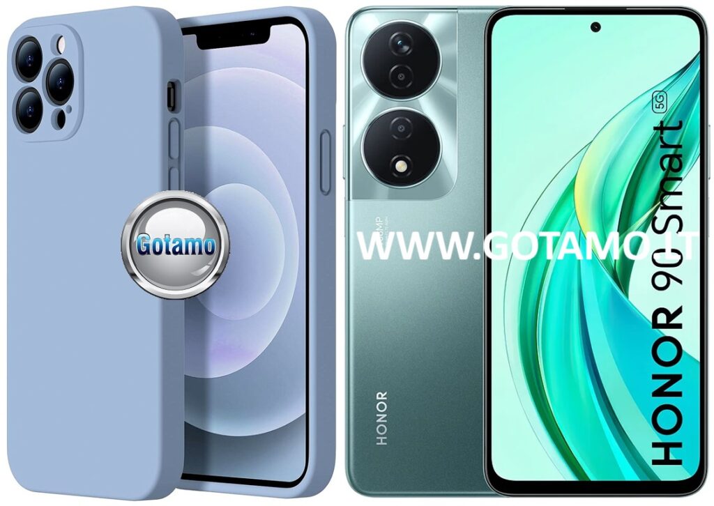Honor Play 8T telefonams pelenų mėlynos spalvos