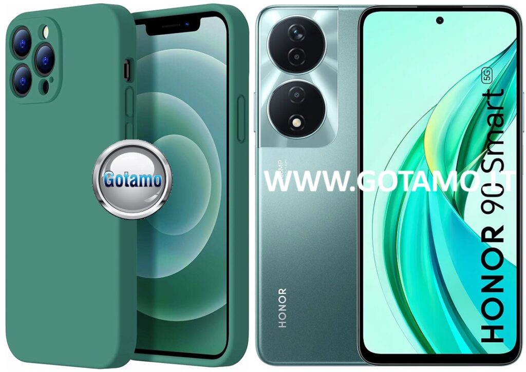Honor Play 8T telefonams tamsiai žalios spalvos