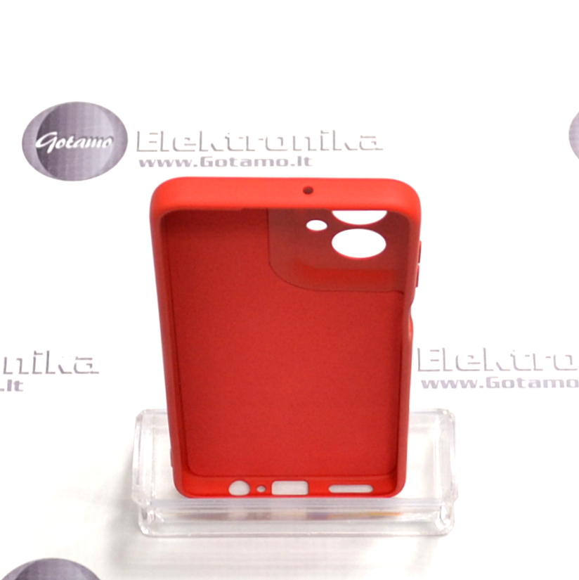 B-Soft Plus dėklas nugarėlė Motorola Moto G54, Motorola Moto G55, Motorola Moto G64 telefonams raudonos spalvos 4 B-Soft Plus dėklas nugarėlė Motorola Moto G54 – 4 nuotrauka