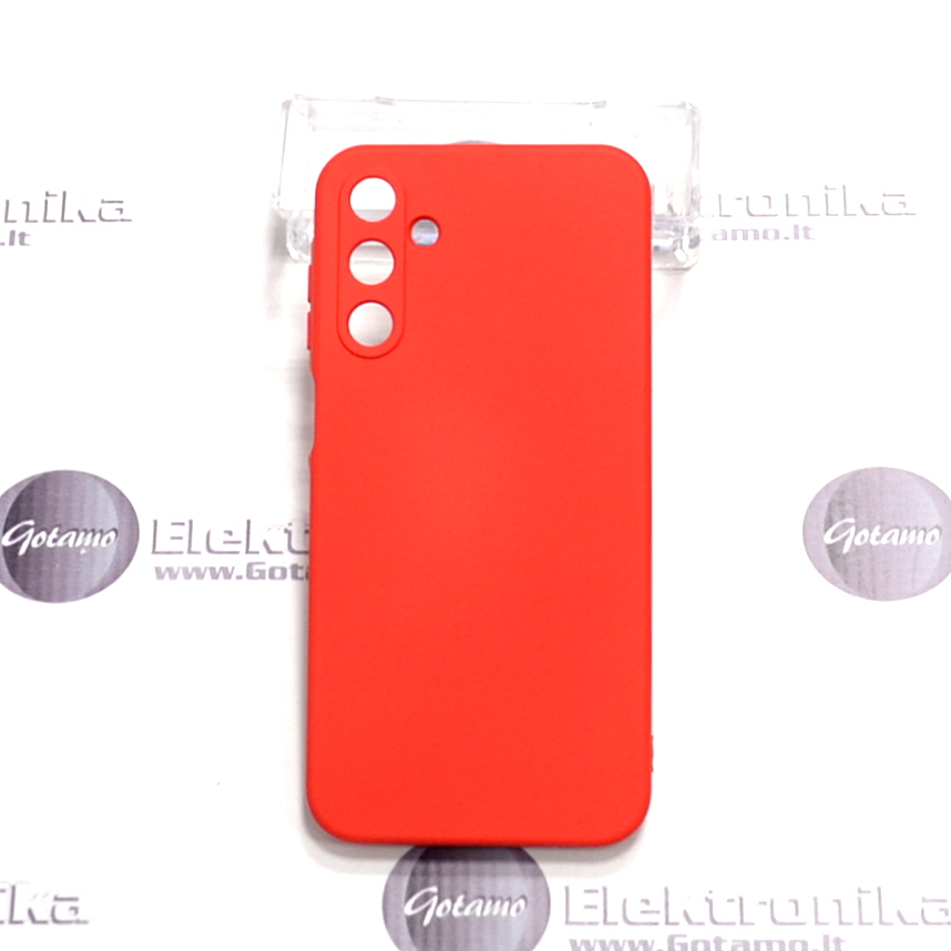 B-Soft Plus dėklas nugarėlė Samsung Galaxy A15, Samsung Galaxy A15 5G telefonams raudonos spalvos 2 B-Soft Plus dėklas Samsung Galaxy A15 5G – nuotrauka 2