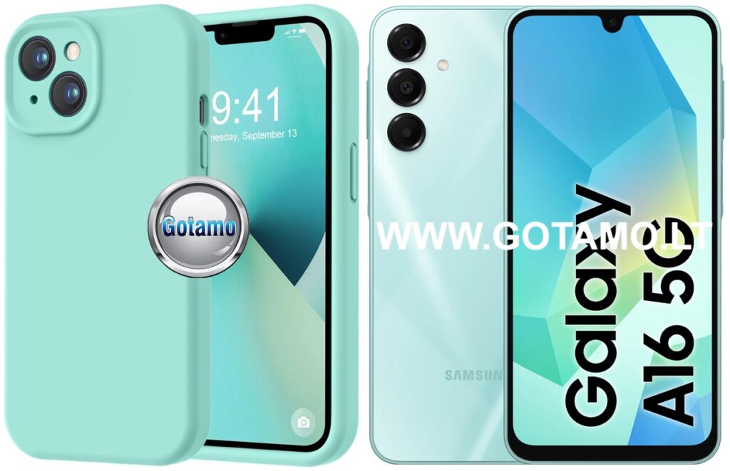 B-Soft Plus dėklas Samsung Galaxy A16 5G mėtinės spalvos