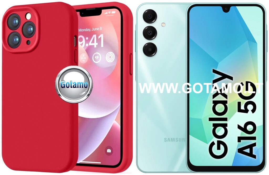 B-Soft Plus dėklas Samsung Galaxy A16 5G raudonos spalvos