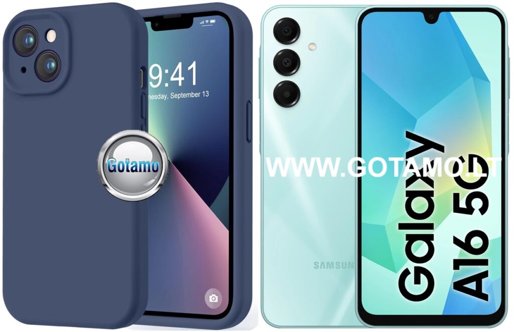 B-Soft Plus dėklas Samsung Galaxy A16 5G mėlynos spalvos