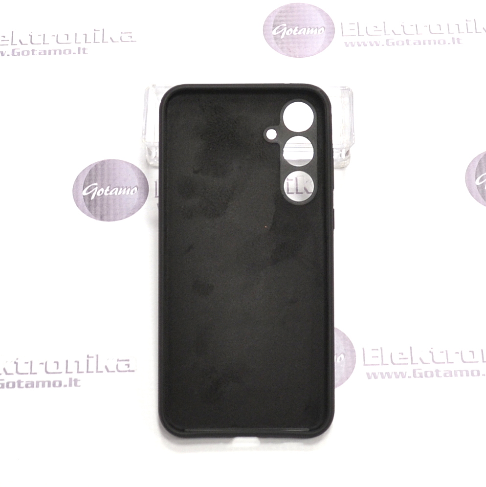 B-Soft Plus dėklas nugarėlė Samsung Galaxy A35 mobiliajam telefonui juodos spalvos 4 B-Soft Plus dėklas Samsung Galaxy A35 mobiliajam – nuotrauka 4