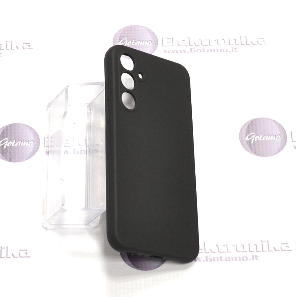 B-Soft Plus dėklas nugarėlė Samsung Galaxy A35 mobiliajam telefonui juodos spalvos 5 B-Soft Plus dėklas Samsung Galaxy A35 mobiliajam – nuotrauka 5