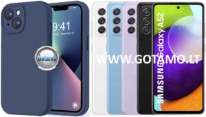 B-Soft Plus dėklas Samsung Galaxy A52s 5G mėlynos spalvos