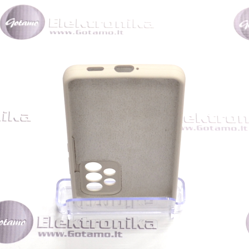 B-Soft Plus dėklas nugarėlė Samsung Galaxy A53 5G mobiliajam telefonui pilkos spalvos 5 B-Soft Plus dėklas Samsung Galaxy A53 5G mobiliajam – nuotrauka 5