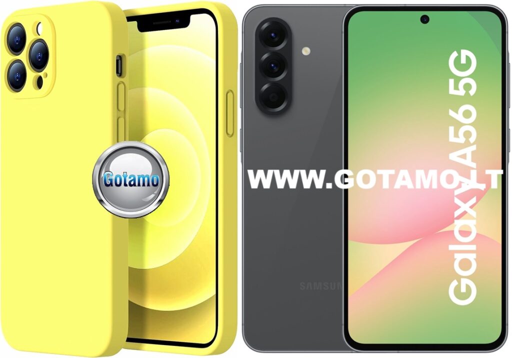 B-Soft Plus dėklas Samsung Galaxy A56 (citruso geltona)