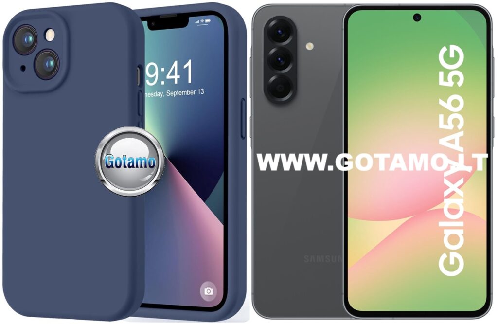 B-Soft Plus dėklas Samsung Galaxy A56 mėlynos spalvos