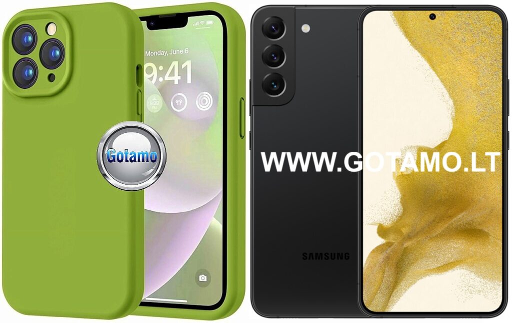 B-Soft Plus dėklas Samsung Galaxy S22 5G žalios spalvos