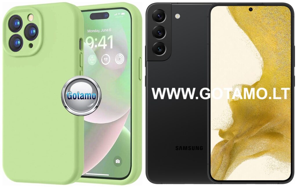 B-Soft Plus dėklas Samsung Galaxy S22 5G žalios spalvos