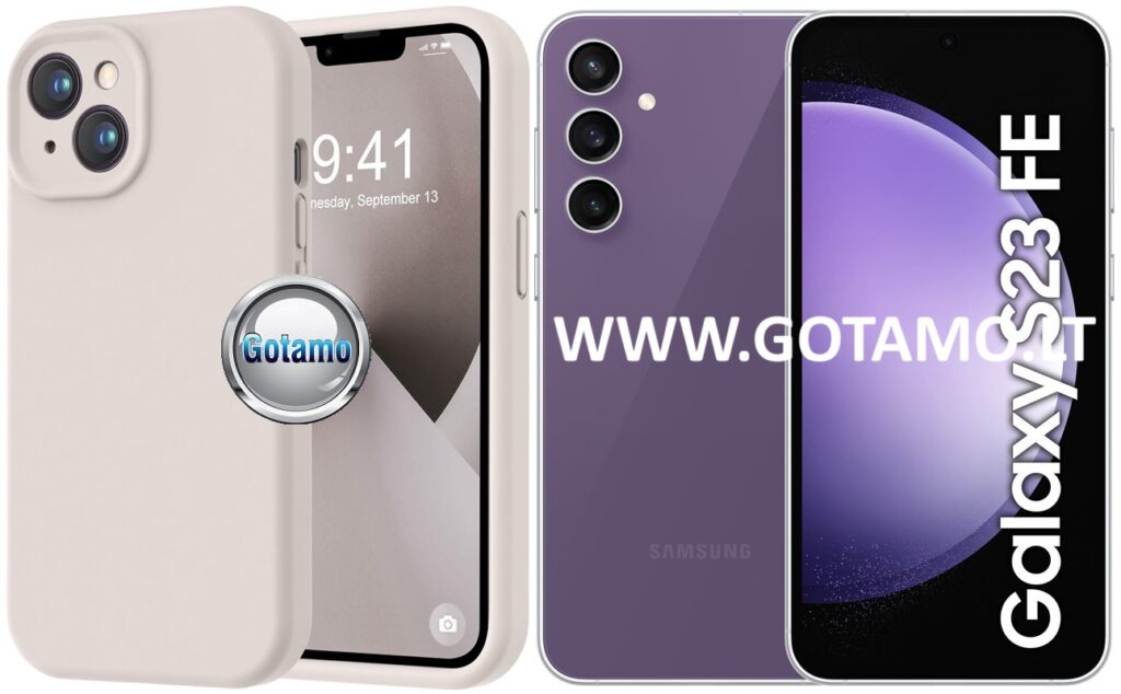 B-Soft Plus dėklas Samsung Galaxy S23 FE mobiliajam pilkos spalvos