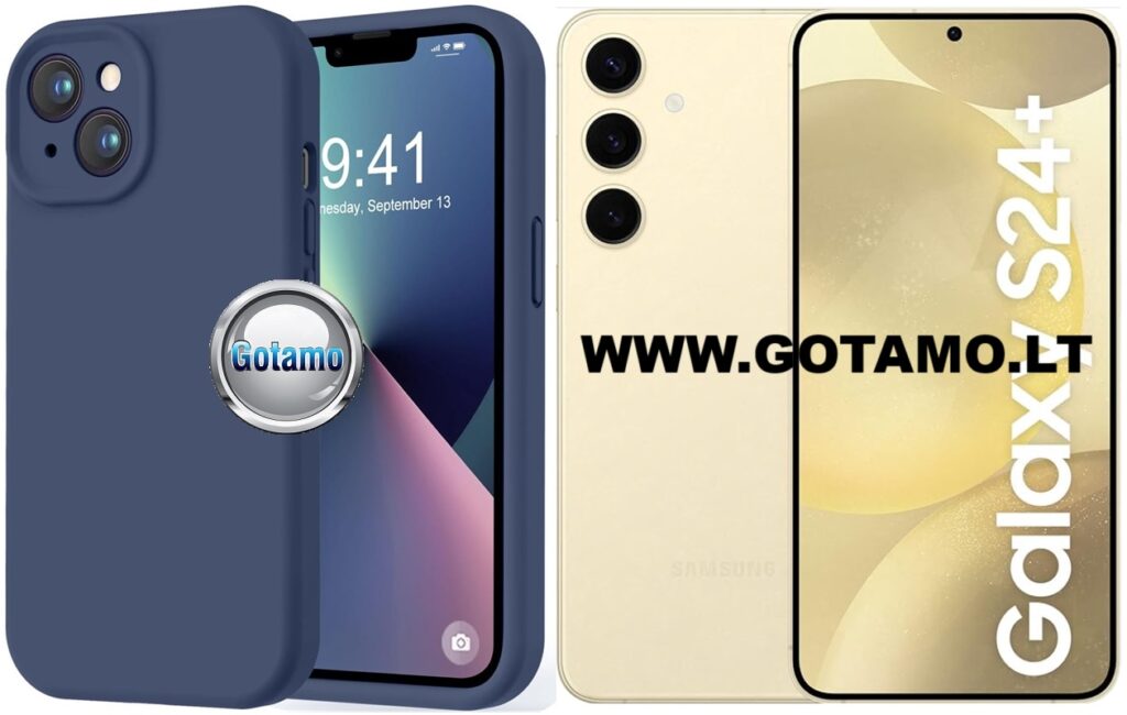 B-Soft Plus dėklas Samsung Galaxy S24+ (S24 Plus) mėlynos spalvos