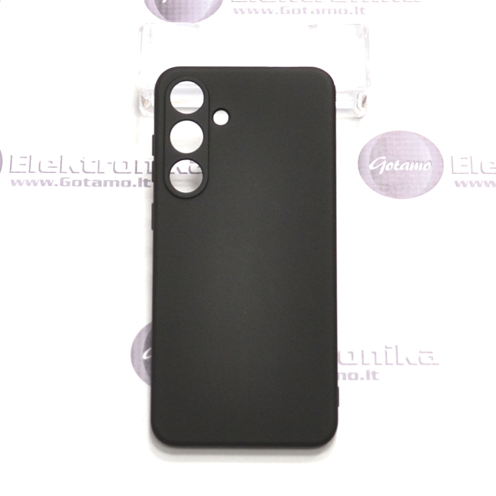 B-Soft Plus dėklas nugarėlė Samsung Galaxy S25 Plus telefonui juodos spalvos 2 B-Soft Plus dėklas Samsung Galaxy S25 Plus – nuotrauka 2