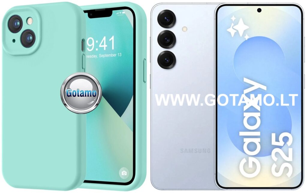 B-Soft Plus dėklas Samsung Galaxy S25 mėtinės spalvos