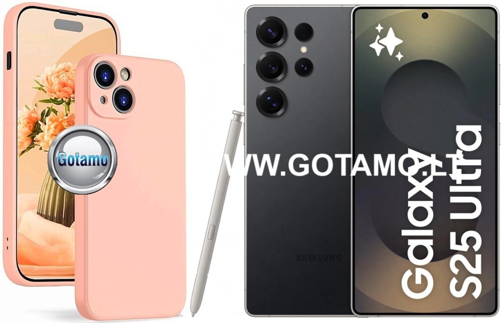 B-Soft Plus dėklas Samsung Galaxy S25 Ultra oranžinės spalvos