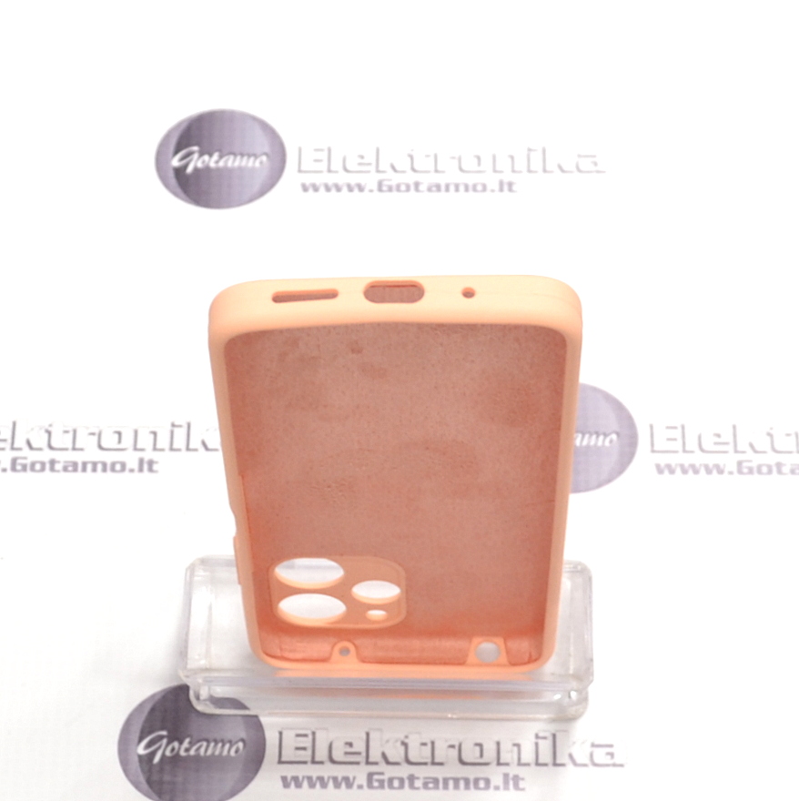 B-Soft Plus dėklas nugarėlė Xiaomi Redmi 12, Xiaomi Redmi 12 5G mobiliesiems telefonams šviesiai oranžinės spalvos 3 B-Soft Plus dėklas nugarėlė Xiaomi Redmi 12, Xiaomi Redmi 12 5G mobiliesiems telefonams šviesiai oranžinės spalvos - Image 3