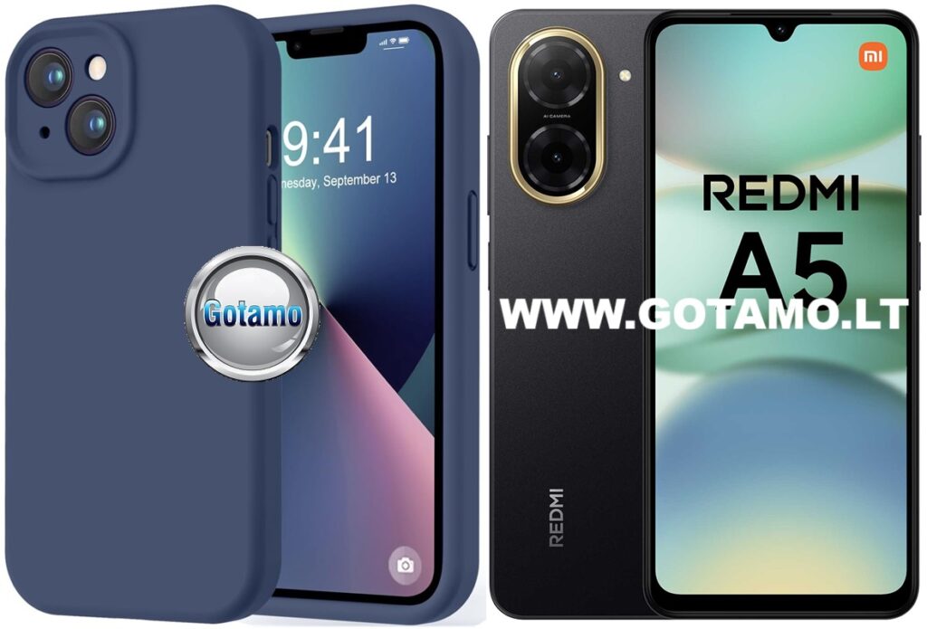 B-Soft Plus dėklas nugarėlė Xiaomi Redmi A5 4G – tamsiai mėlynas