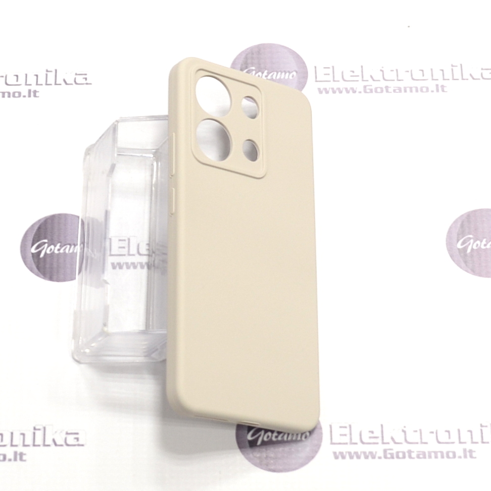 B-Soft Plus dėklas nugarėlė Xiaomi Redmi Note 13 4G mobiliajam telefonui pilkos spalvos 5 B-Soft Plus dėklas nugarėlė Xiaomi Redmi Note 13 4G mobiliajam telefonui pilkos spalvos - Image 5