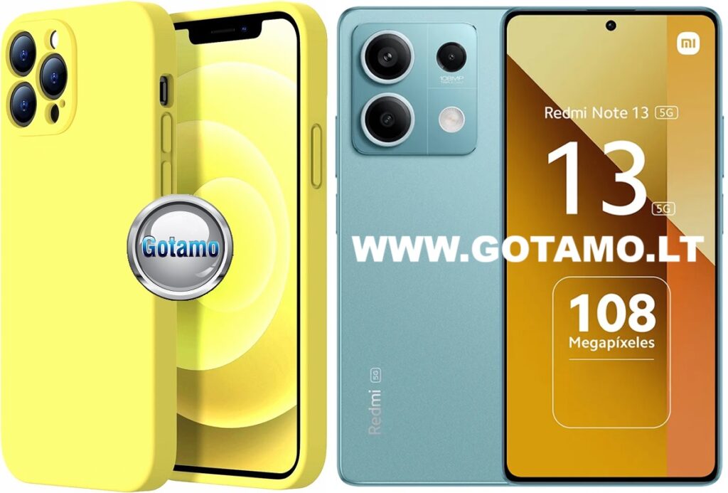 B-Soft Plus dėklas nugarėlė Xiaomi Redmi Note 13 5G (citruso geltona)