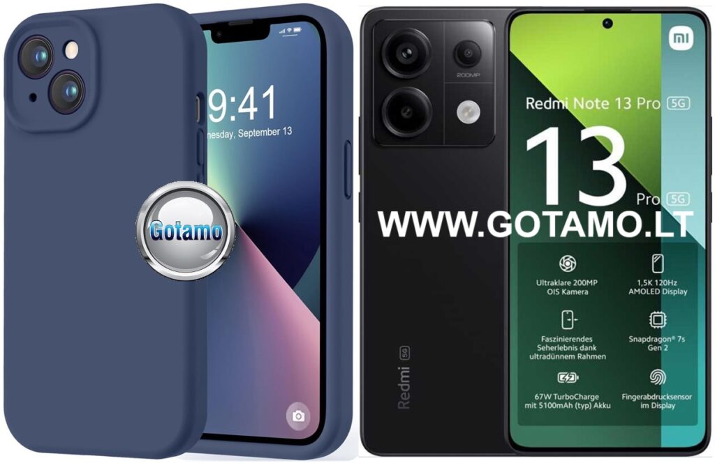 B-Soft Plus dėklas nugarėlė Xiaomi Redmi Note 13 Pro 5G, Xiaomi Poco X6 mobiliesiems telefonams tamsiai mėlynos spalvos