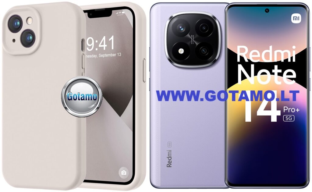 B-Soft Plus dėklas nugarėlė Xiaomi Redmi Note 14 Pro Plus 5G telefonui pilkos spalvos