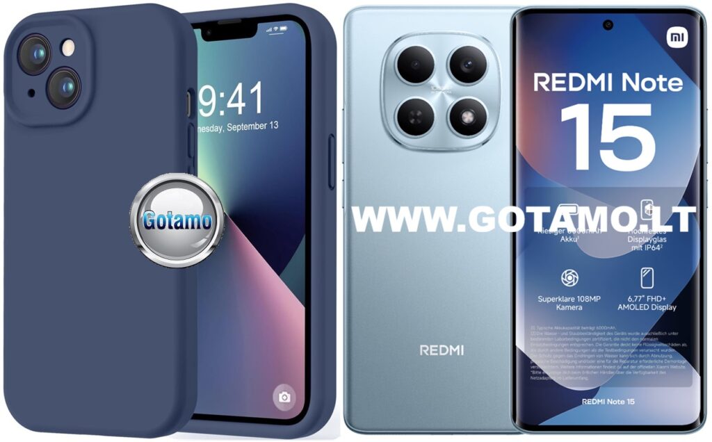 B-Soft Plus dėklas nugarėlė Xiaomi Redmi Note 15 4G / 15 5G / Poco M8 5G – tamsiai mėlynas