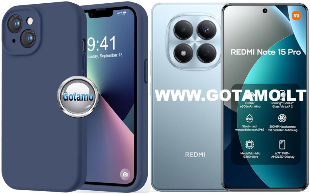 B-Soft Plus dėklas nugarėlė Xiaomi Redmi Note 15 Pro 4G – tamsiai mėlynas