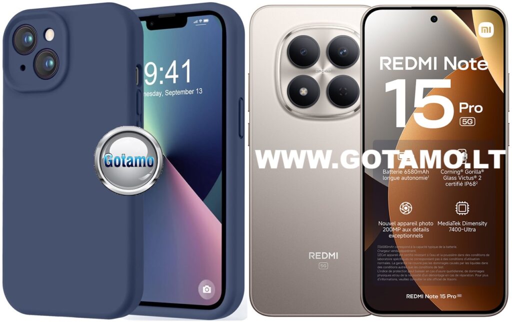 B-Soft Plus dėklas nugarėlė Xiaomi Redmi Note 15 Pro 5G – tamsiai mėlynas