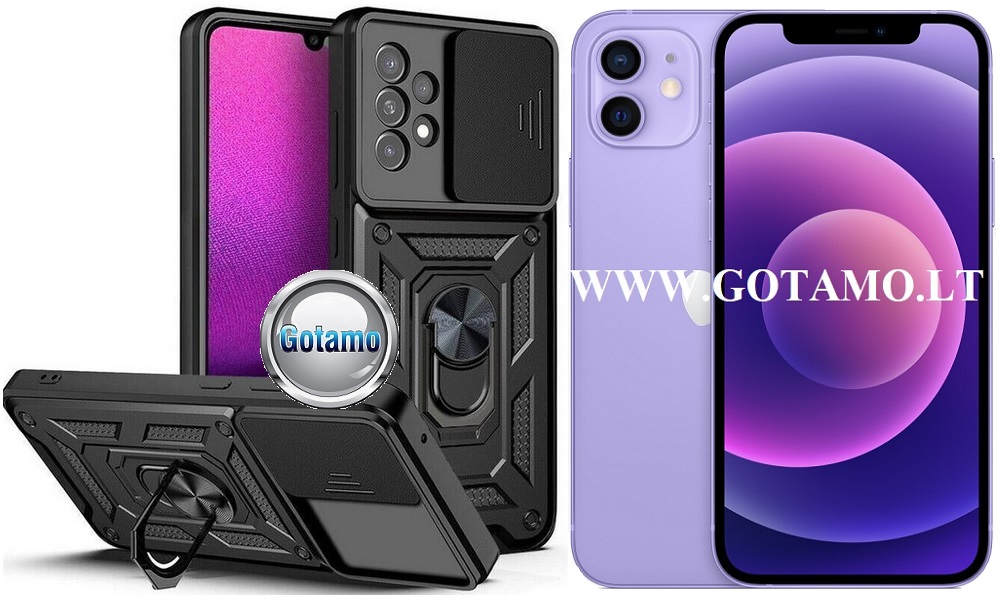 B ultra deklas sarvai Apple iPhone 12 juodos