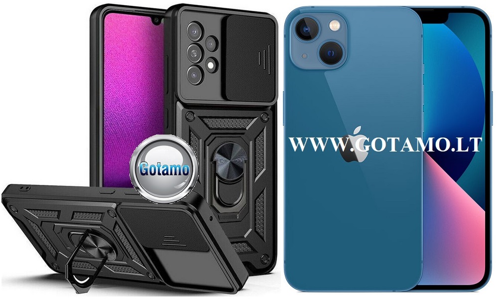 B ultra deklas sarvai Apple iPhone 13 juodos